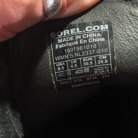Sorel ‘Conquest’ Wedge Waterproof Boots - Picture 8 of 11